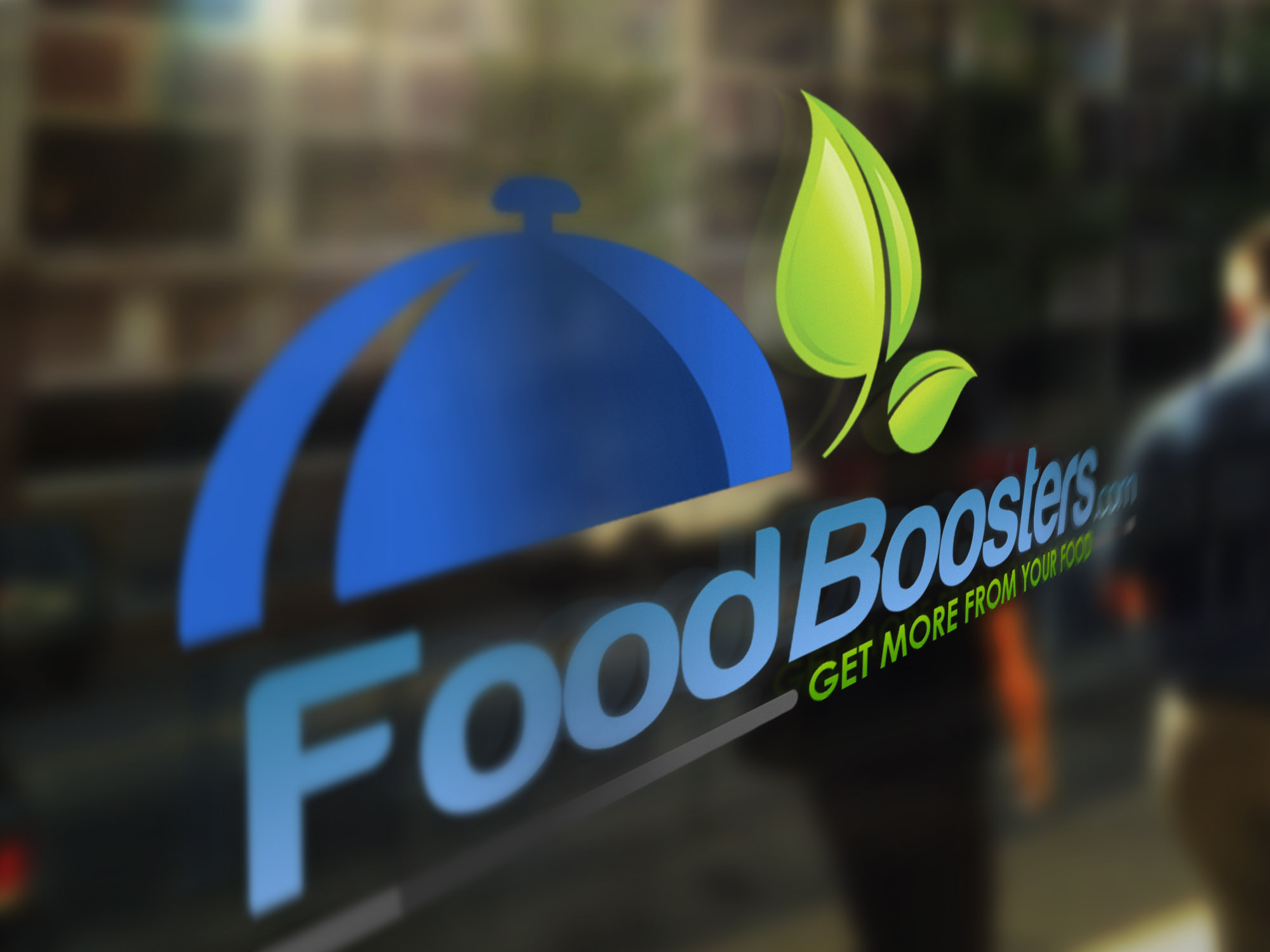 FoodBoosters Doorglass